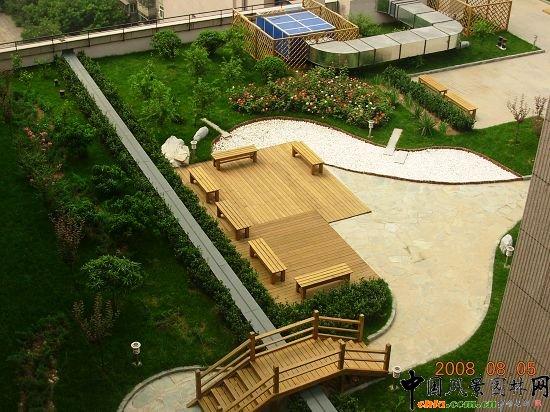 万源路社区屋顶花园--2009年北京市优质工程-园林绿化作品鉴赏|园林